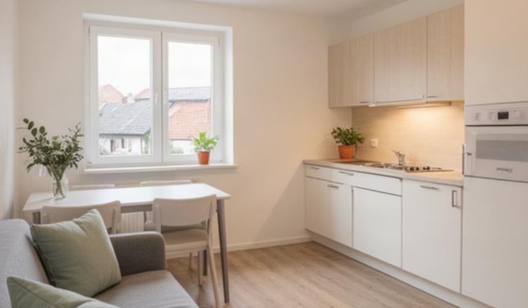 Kompakte 2-Zimmer-Wohnung mit Küche und Tageslicht in Westerode