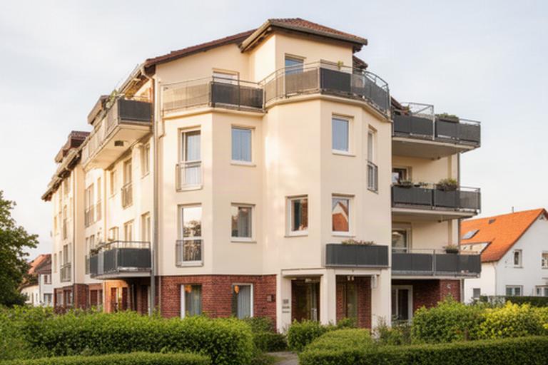 Vermietetes Mehrfamilienhaus mit Balkonen und gepflegter Fassade in Südniedersachsen